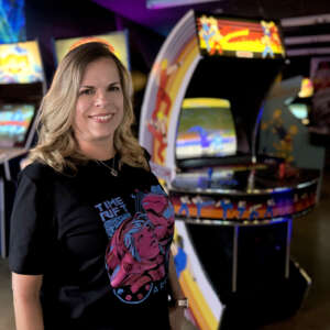 Time Rift Arcade Metroid Samus Aran T-Shirt