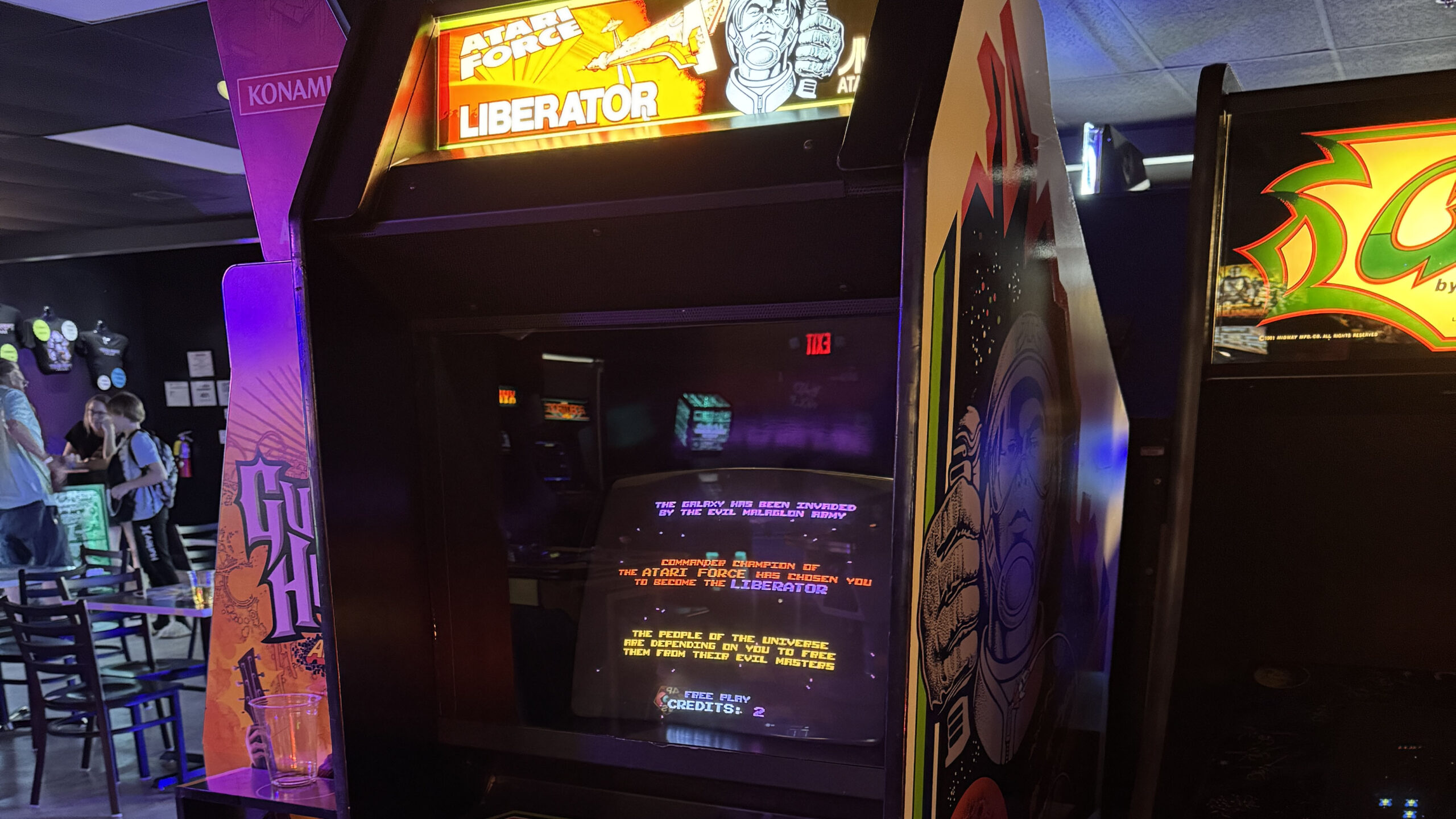 Atari Force Liberator at Time Rift Arcade