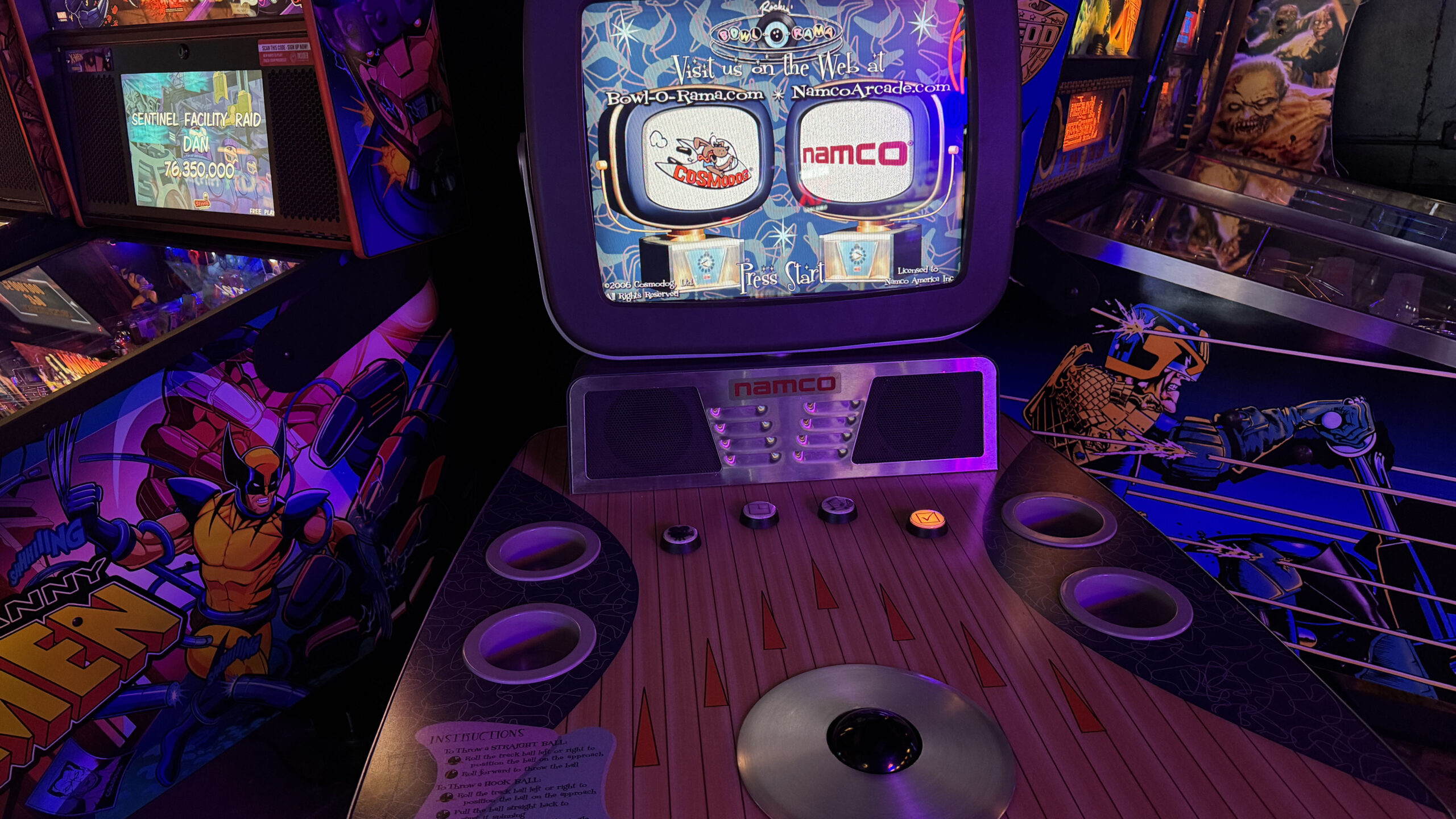 Rockin’ Bowl-O-Rama at Time Rift Arcade